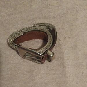 Stylish Silver Men's Belt